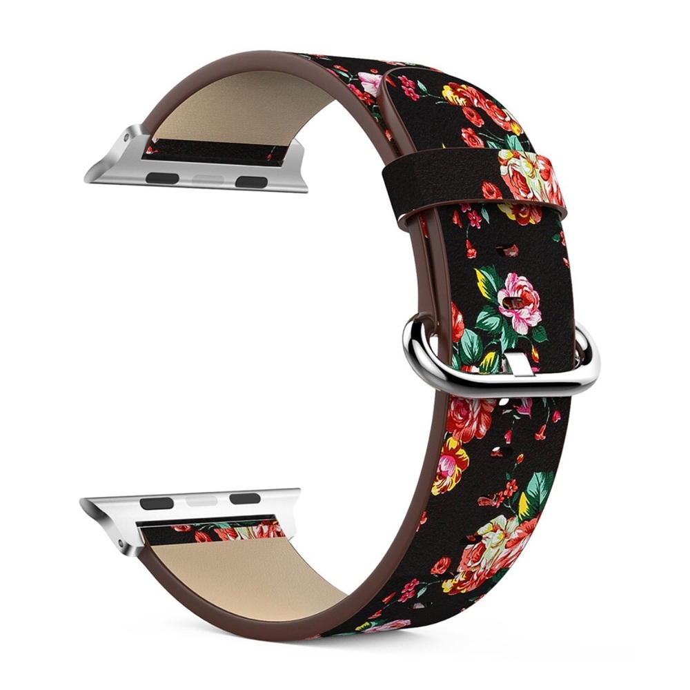 NEW Vintage Floral Print Band For Apple Watch - Picture 2 of 5